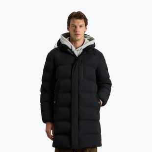 Jacke Herren Woolrich Matt Stretch Long Puffer black