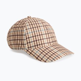 Damen-Basecap Woolrich Check Baseball Cap beige check