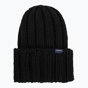Damen Wintermütze Woolrich Chunky Beanie 2026 black