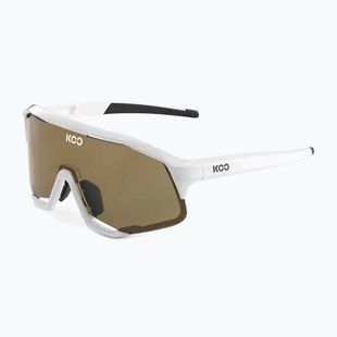 Koo Demos weiß/braune Sonnenbrille