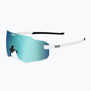 Koo Supernova weiß/türkis verspiegelte Sonnenbrille