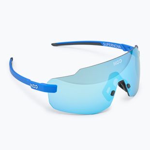 Koo Supernova blau matt/türkis verspiegelte Sonnenbrille