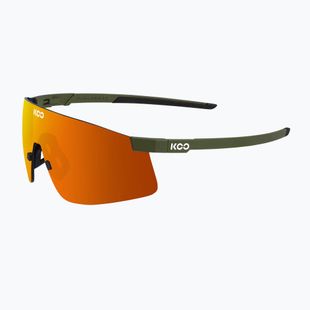 Koo Nova olivgrün matt/orange verspiegelte Sonnenbrille