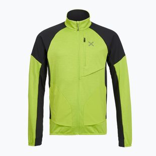 Sweatshrit Hoodie Herren Montura Thermal Grid 2 Maglia lime green