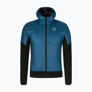 Jacke Herren Montura Enigma Hybrid deep blue/ orange