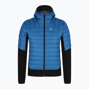 Herren-Skitourenjacke Montura Peak Hybrid Hooded Blue