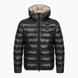 Blauer USA Herrenjacke Adams schwarz innen beige