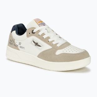 Herren Aeronautica Militare Leder Pilot blau Schuhe