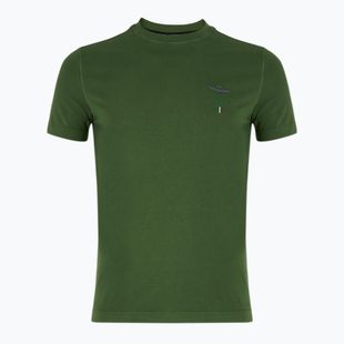 Herren T-Shirt Aeronautica Militare 251TS2377J633 forest green washed