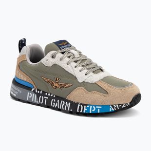 Aeronautica Militare Herrenschuhe 251SC276CT3546 agave/mouton