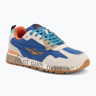 Aeronautica Militare Herrenschuhe 251SC276CT3546 geheimnisvoll/off weiß