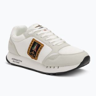Aeronautica Militare Herrenschuhe 251SC292CT3331 off white