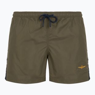 Herren-Badeshorts Aeronautica Militare 251BW225CT3539 militärisches Oliv