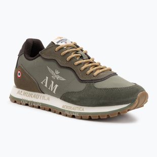 Herrenschuhe Schuhe Aeronautica Militare 252SC0320UPL00313 military green