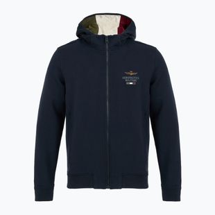 Hoodie Sweatshirt Herren Aeronautica Militare Hoodie blu navy