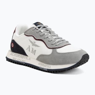 Herrenschuhe Aeronautica Militare SC0320UPL00313 off white/blu scuro