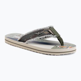 Herren Flip-Flops Aeronautica Militare SC0310UCT03593 green camouflage