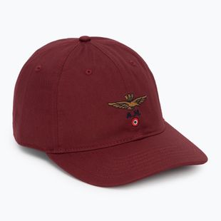 Herren-Basecap Aeronautica Militare HA1246UCT02 merlot red