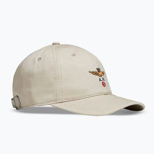 Herren-Basecap Aeronautica Militare HA1246UCT02 taupe beige
