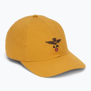 Herren-Basecap Aeronautica Militare HA1104UCT02 mustard yellow