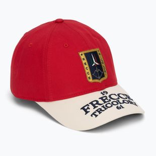 Herren-Basecap Aeronautica Militare HA1246UCT02 tango red/cream white