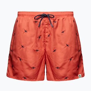 Herren-Badeshorts Aeronautica Militare BW0232UCT04317 paprika
