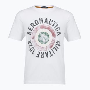 Herren T-Shirt Aeronautica Militare TS2538UJ00727 off white