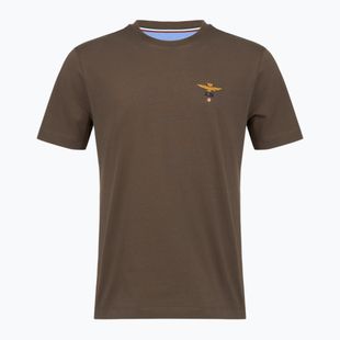 Herren T-Shirt Aeronautica Militare TS1580UJ00372 chestnut brown