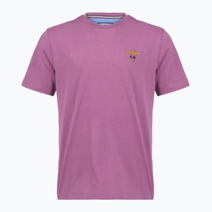 Herren T-Shirt Aeronautica Militare TS1580UJ00372 grape purple