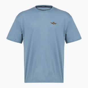 Herren T-Shirt Aeronautica Militare TS2535UJ00641 dusty blue