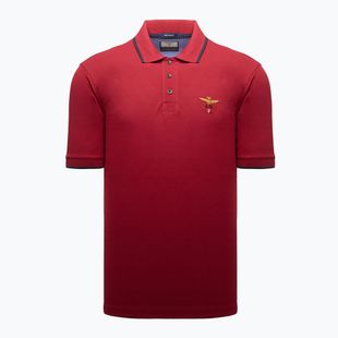 Herren-Poloshirt Aeronautica Militare 262PO1308UP00082 Polo tibetan red