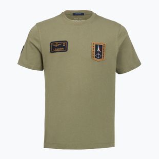 Herren T-Shirt Aeronautica Militare TS2544UJ00592 lichen green