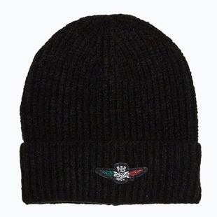 Herren-Wintermütze Czapka Aeronautica Militare 262CU0034UL00451 jet black