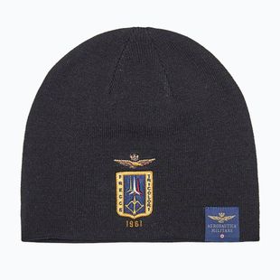 Herren-Wintermütze Czapka Aeronautica Militare 262CU0092UL00450 jet black