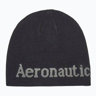 Herren-Wintermütze Czapka Aeronautica Militare 262CU0093UL00450 jet black