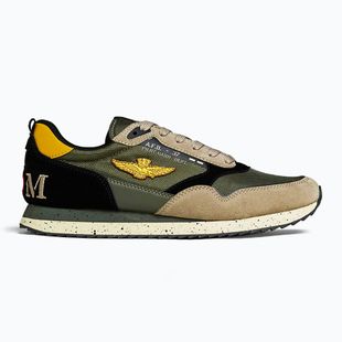 Herren Schuhe Buty Aeronautica Militare 262SC0288UCT03545 multicolor verde/taupe/nero