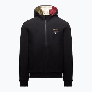 Herrenpullover Aeronautica Militare 262FE2097UF00662 Hoodie jet black