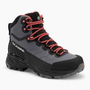 Damen-Trekkingstiefel SCARPA Rush TRK LT GTX grau/koralle