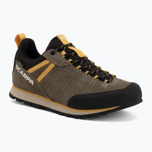 Herren-Trekkingstiefel SCARPA Crux 2 GTX kalamata/lemon curry