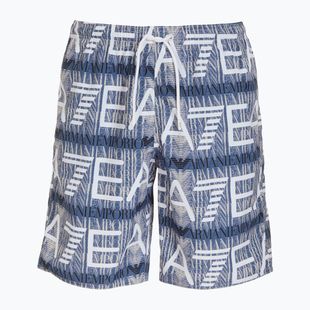 Badeshorts Herren EA7 Emporio Armani Water Reactive Monogram Boxer marlin monogram