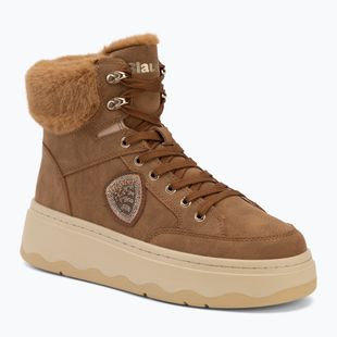 Damen-Schuhe Blauer USA F6MARIBEL02 Mid cognac