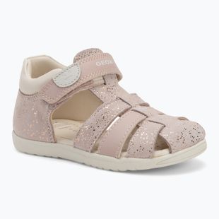 Sandalen Kinder Geox Macchia rose/off white