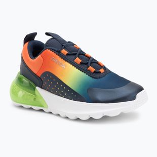 Geox Activart Illuminus navy/lime Junior Schuhe