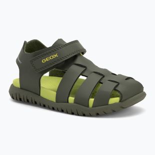 Sandalen Kinder Geox Fusbetto sage