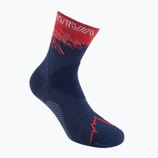 La Sportiva Ultra Running Laufsocken Tiefsee/Kirschtomate