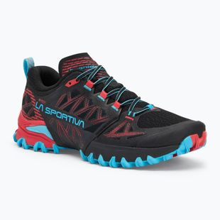 Laufschuhe Damen La Sportiva Bushido III GTX black/ hibiscus
