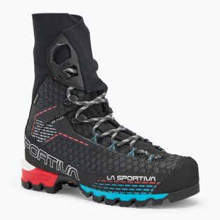 Hochgebirgsschuhe Bergstiefel Damen La Sportiva Trango Pro GTX black/ hibiscus