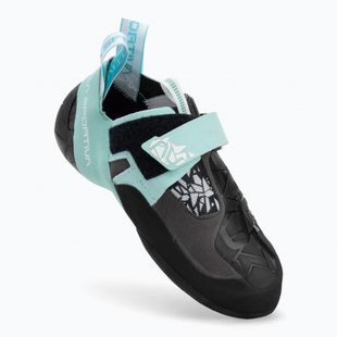 La Sportiva Skwama Vegan Carbon / Türkis Damen Kletterschuh