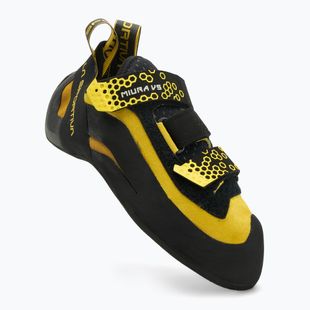 Herren Kletterschuhe La Sportiva Miura VS black/yellow