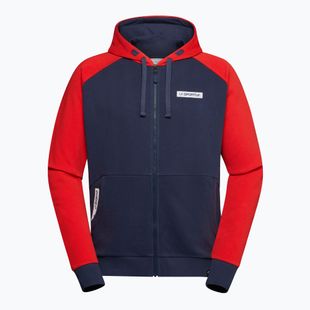 Herren La Sportiva Kaos Nachthimmel / Berg rot Sweatshirt